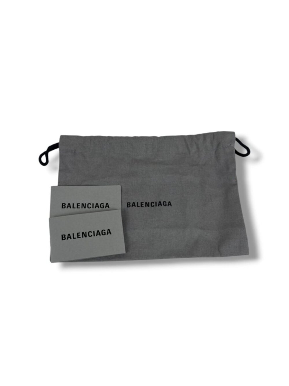 Balenciaga Envelope Fragment Case Coin Card Holder Light Blue Leather - Picture 11 of 13